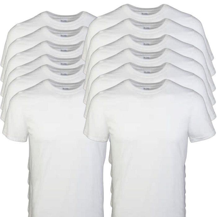 (Bulk order 24 minimum) Customized Sublimation Unisex White T- Shirt (Single-Sided Printing Same Design
