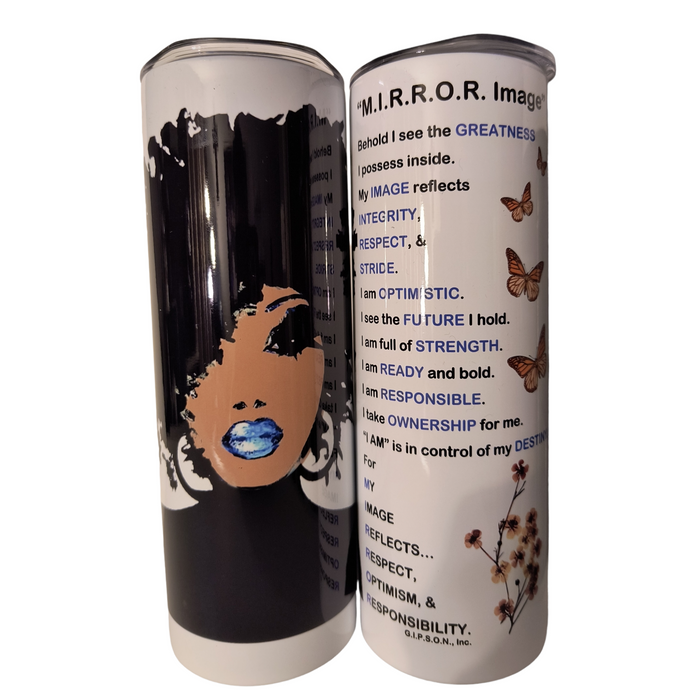 MIRROR Image Brown Lady 20 oz. Stainless Steel Tumbler