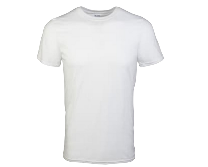 Custom Sublimation White T- Shirt (Single-Sided Printing)