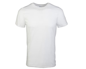Custom Sublimation White T- Shirt (Double-Sided Printing)