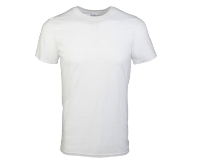 Custom Sublimation White T- Shirt (Double-Sided Printing)